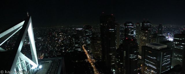 View north from the New York Bar